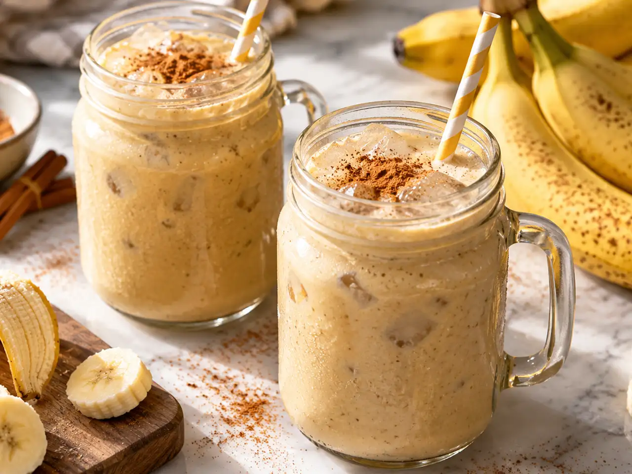 Agua Fresca de Plátano
