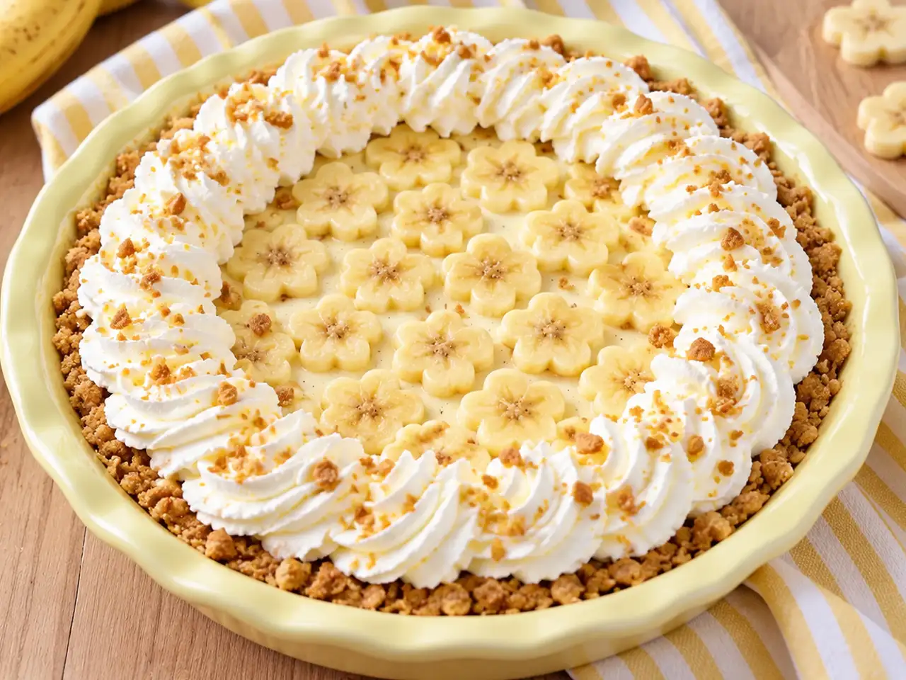 Peanut Butter Banana Cream Pie