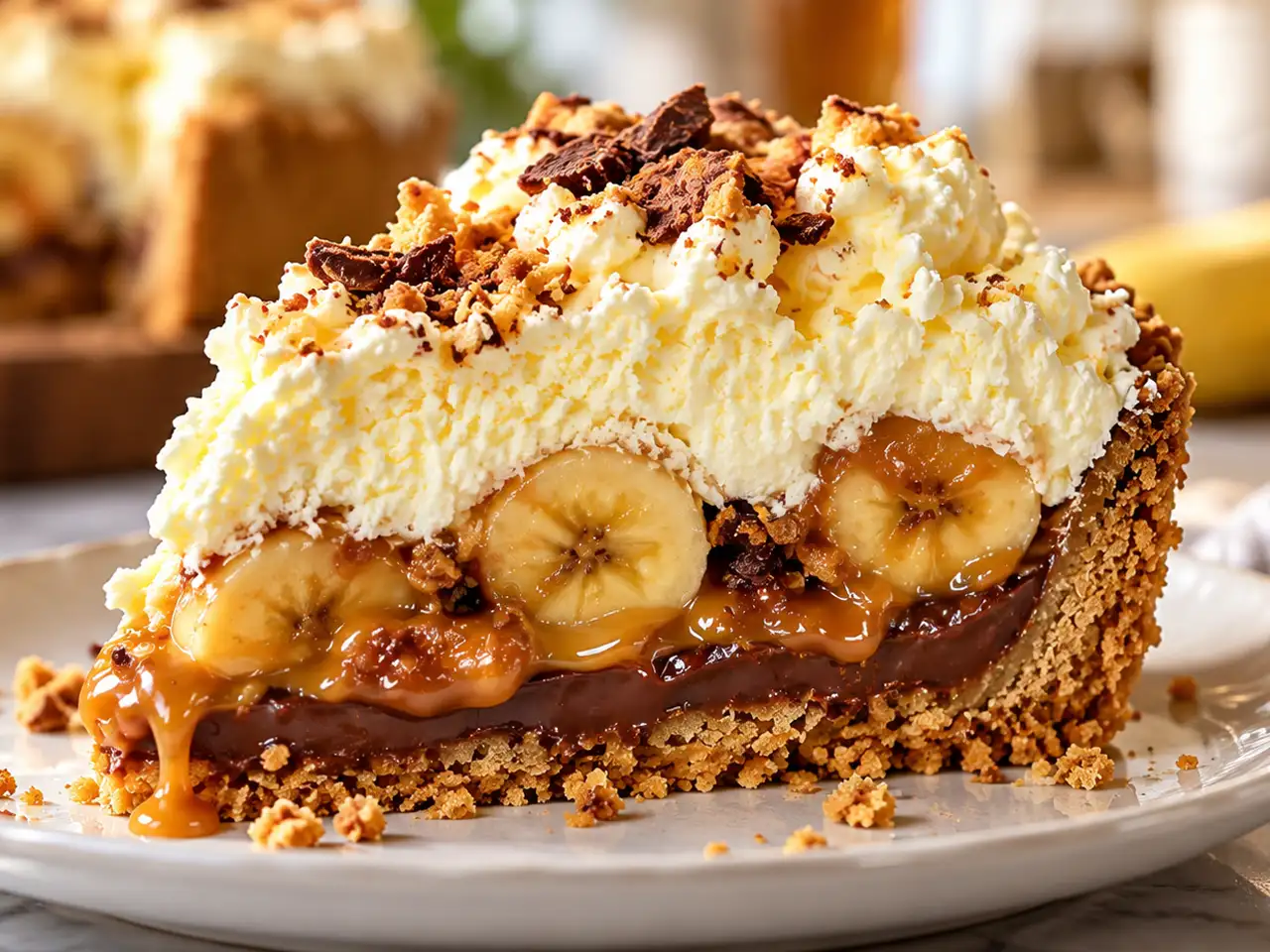 Ferrero Rocher Banoffee Pie